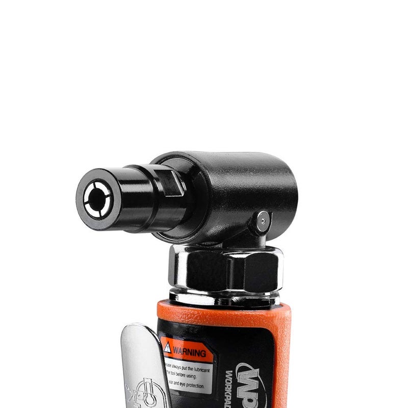 WP WORKPAD WORKPAD Mini Air Angle Die Grinderï¼Œ20000 RPM, Mini Pneumatic Tools, Equipped with 1/4-inch, 1/8-inch collets and 2 wrenches - Image 5